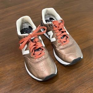 Bronze New Balance Sneakers 574